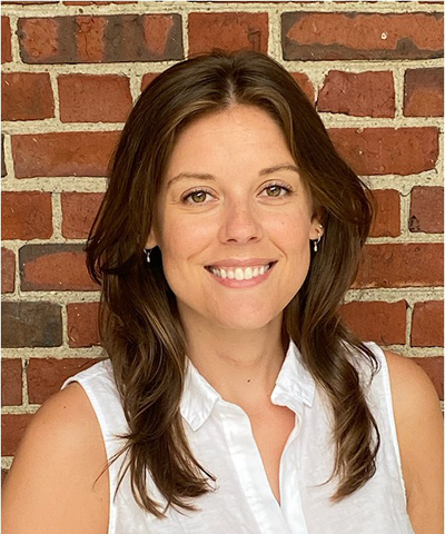 Headshot of Sara Klinkbeil.