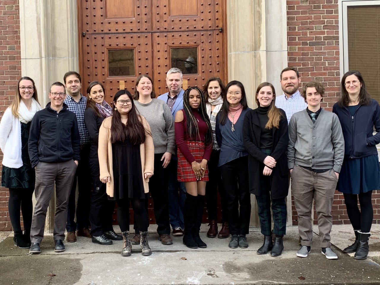 Melissa Bridges, Stu Jordan, Ali Safivand, Greer Murphy, Rachel Theisen, Rachel Remmel, Derek Rushton, Ashely Joseph, Robin Frye, Weijia Li, Emma Rarich, Nic Hammond, Kyle Trenshaw, and Cecilia Barone