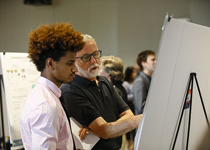 Student poster session