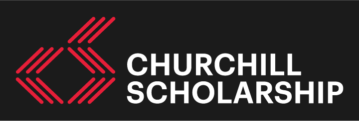 Churchill Scholarship logo.