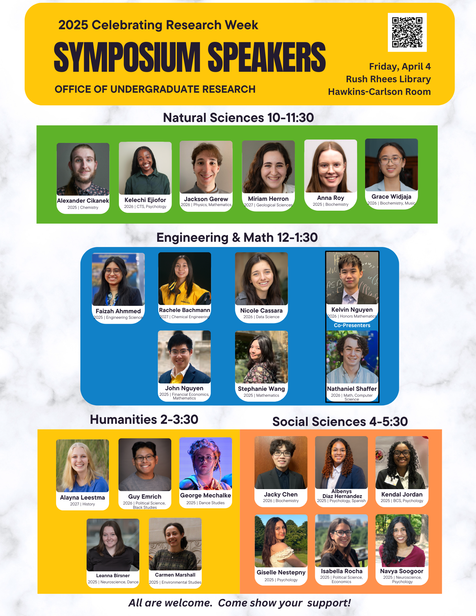 Symposium Speakers