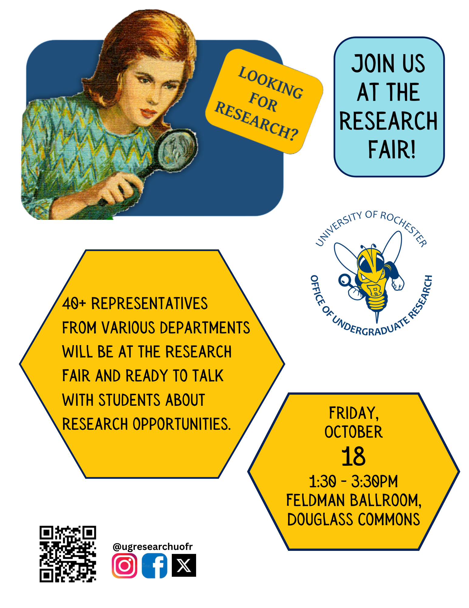 Research Fair 2024 flyer