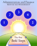 intro screen from Bold Steps Flash presentation