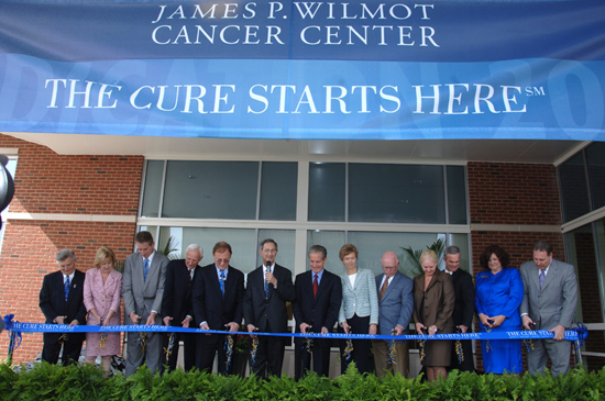 Wilmot Cancer Center Ribbon Cutting