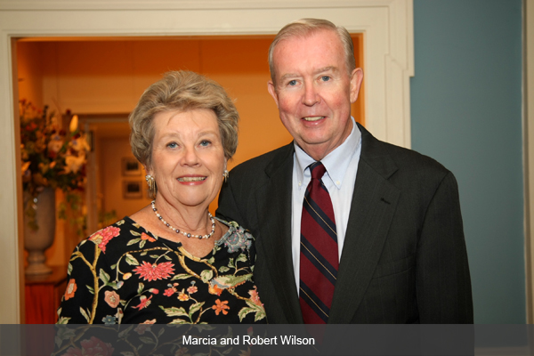 Marcia and Robert Wilson