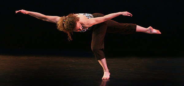 dancer in a studio