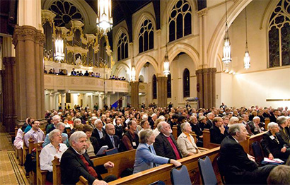 organ concert audience