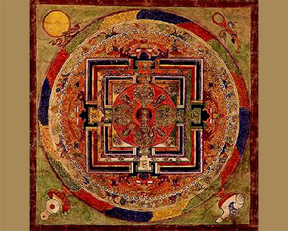 Tibetan mandala