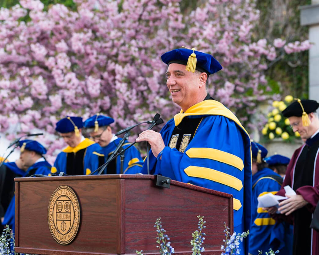 Richard Handler ’83,  University of Rochester Board of Trustees, CEO and director of the Jefferies Financial Group.
