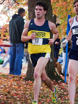Lang ran ahead of just about everyone - finishing third overall.