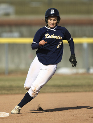 Clark hustled home with the tying run in the sixth.