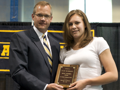 George VanderZwaag (l.) and Julie Marriott (r.).