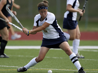 Case's penalty stroke goal got the Yellowjackets off to a good start.
