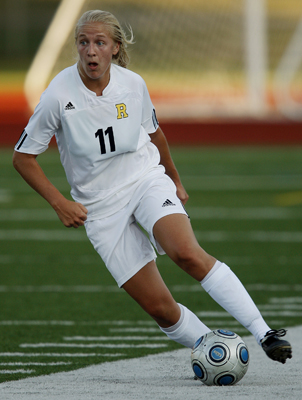Coleman's first half goal was her ninth of the season.