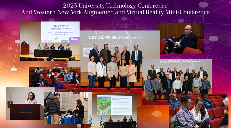 A photo collage of images from the conference.