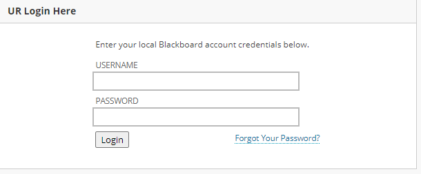 Local Login