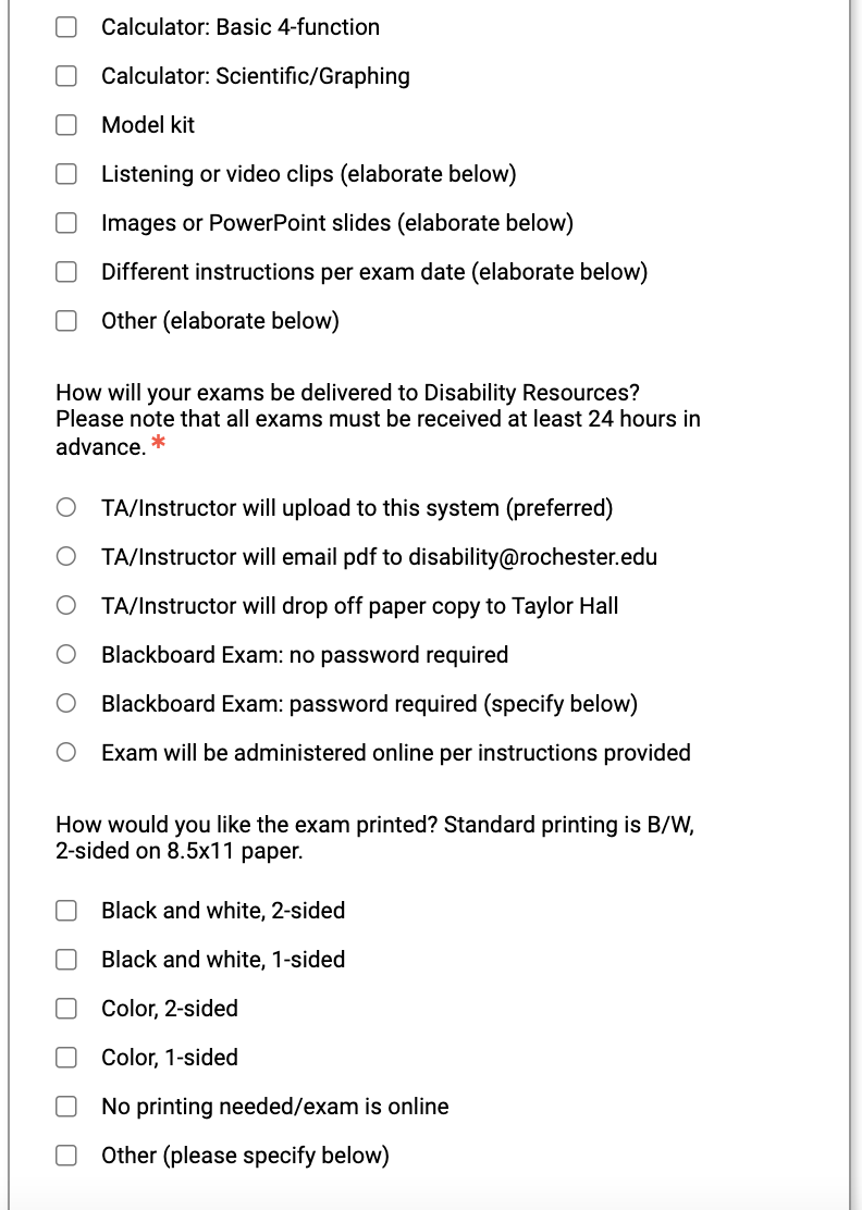 Part two of the Course Instruction Template. 