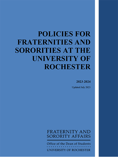 Cover of the policies pdf.
