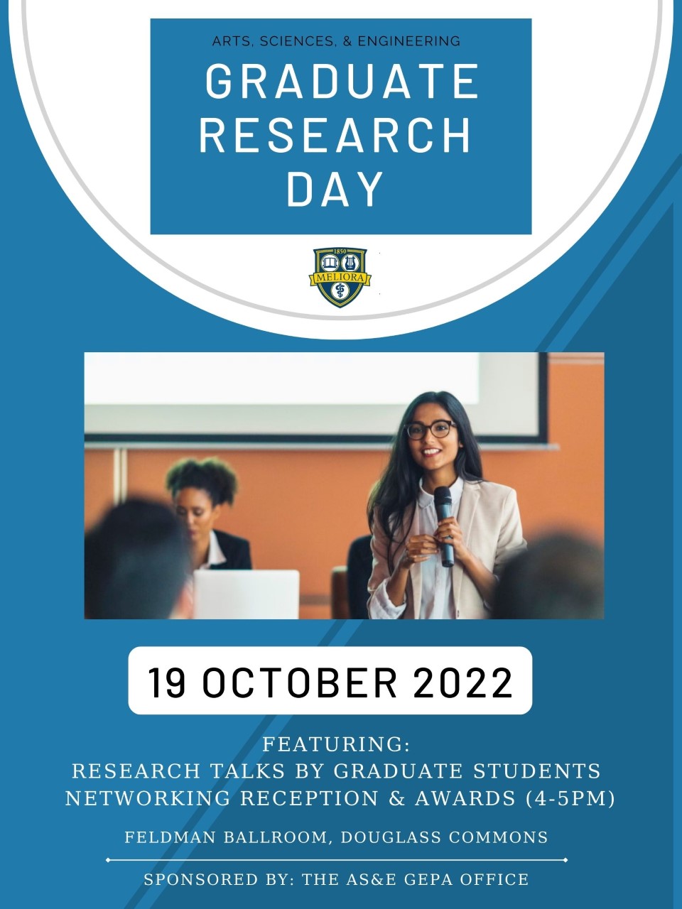 The flyer for the event.