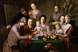 Peale Family group portrait