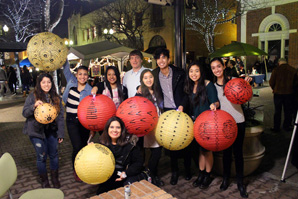 Children with Paper Lanterns