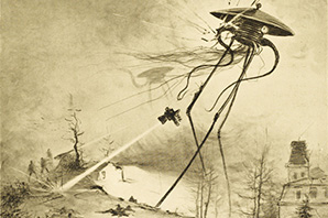 Illustration of Martian invasion