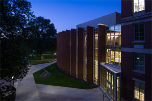 Rettner Hall at Night
