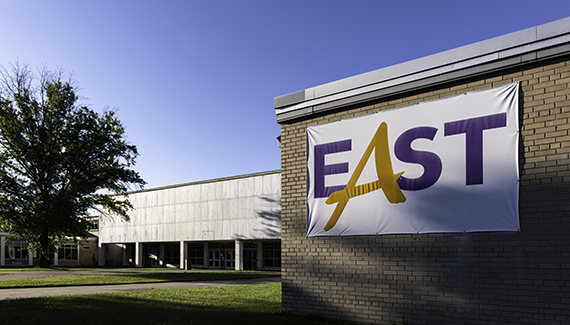East High exterior
