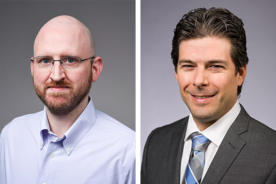 Side by side headshots of William Reninger and Jaime Cardenas