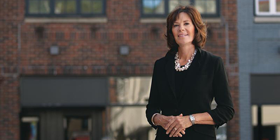 An outdoor portrait of Dawne Hickton.