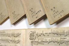 music manuscripts