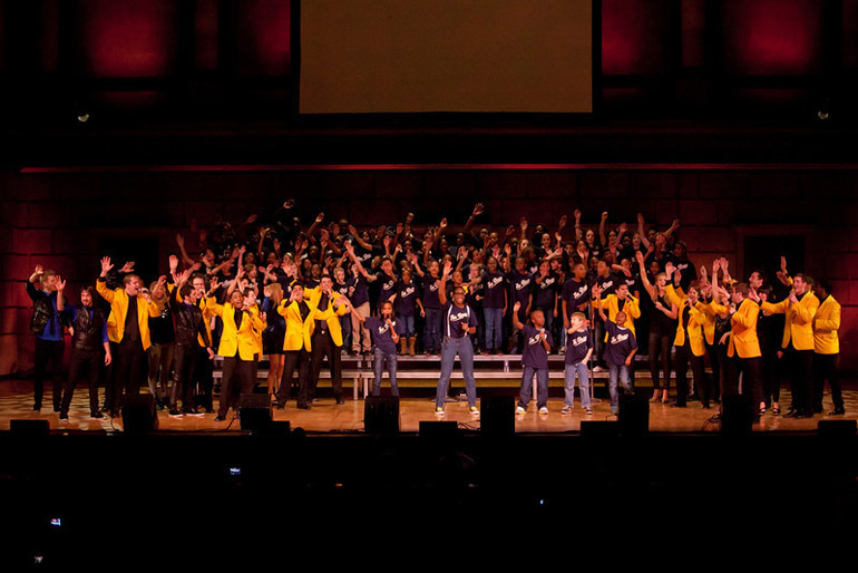 YellowJackets on stage