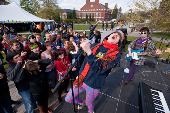 musician performing