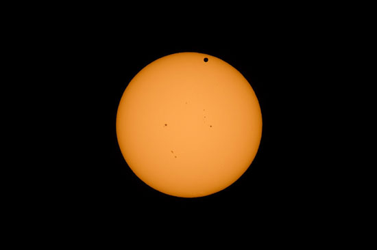 transit of venus across the sun