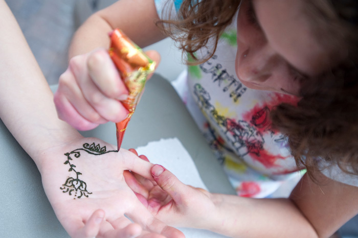 henna tattoos