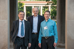 Serge Haroche, Joe Eberly and Nick Bigelow