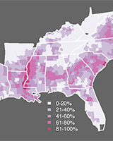 map of slavery data