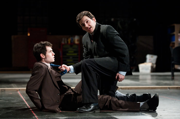 actors on stage