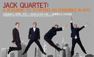 JACK Quartet Returns to Alma Mater JACK Quartet Returns to Alma Mater
