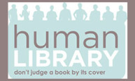 Check out a human “book” Check out a human “book”