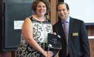 Laura Ballou honored for contributions to undergraduate learning Laura Ballou honored for contributions to undergraduate learning