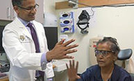 ‘Bionic eye’ restores some vision to blind woman ‘Bionic eye’ restores some vision to blind woman