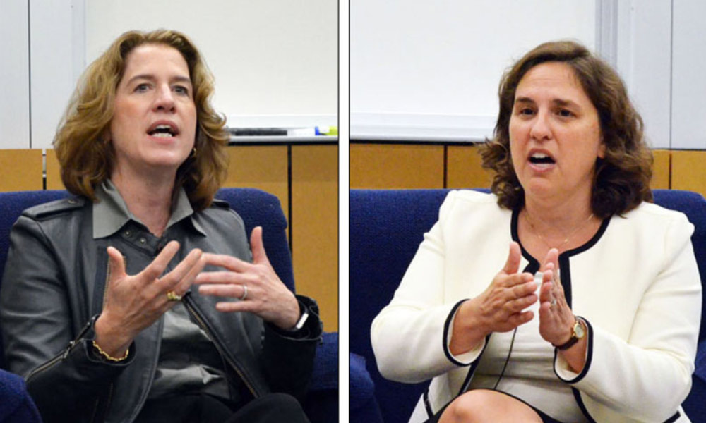 Margo Georgiadis and Wendi Heinzelman