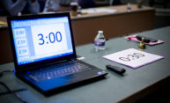 Students compete to explain years of research in 3 minutes Students compete to explain years of research in 3 minutes
