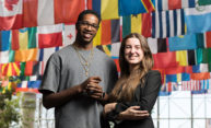 Newly elected SA president, VP aim for unity among student body Newly elected SA president, VP aim for unity among student body