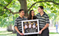 ‘Full circle’: Triplets born at Strong join Class of 2022 ‘Full circle’: Triplets born at Strong join Class of 2022