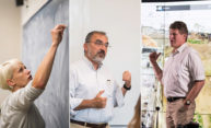 Meet this year’s winners of the Goergen Award for Excellence in Undergraduate Teaching Meet this year’s winners of the Goergen Award for Excellence in Undergraduate Teaching
