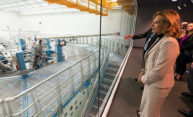 Laser lab ‘truly inspiring’ to federal government visitors Laser lab ‘truly inspiring’ to federal government visitors