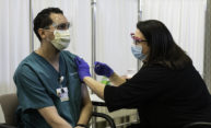 Newly approved Pfizer COVID-19 vaccine arrives at Rochester Newly approved Pfizer COVID-19 vaccine arrives at Rochester