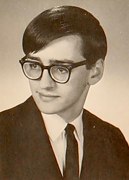 yearbook photo of James Morse. 